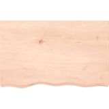 vidaXL-Wandschap-80x50x(2-4)-cm-onbehandeld-massief-eikenhout