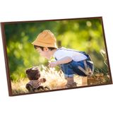 vidaXL Fotolijsten 3 st voor wand of tafel 59,4x84 cm MDF bronskleurig