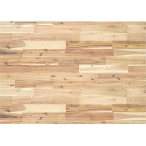 vidaXL Bureaublad 80x70x4 cm onbehandeld massief acaciahout