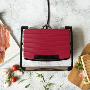 Livoo - Contactgrill - Grill - 750 W - Rood