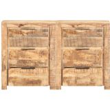 VidaXL Ladekast 118x33x75 cm Massief Mangohout