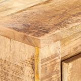 VidaXL Ladekast 118x33x75 cm Massief Mangohout