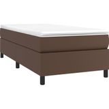 VidaXL-Boxspringframe-kunstleer-bruin-90x200-cm