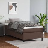 VidaXL-Boxspringframe-kunstleer-bruin-90x200-cm