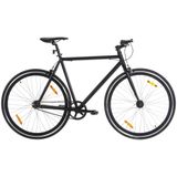 vidaXL Fiets met vaste versnelling 700 c 51 cm zwart