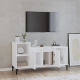 vidaXL-Tv-meubel-100x35x55-cm-bewerkt-hout-hoogglans-wit