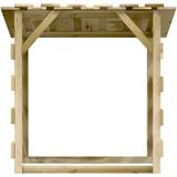 vidaXL Pergola's met dak 3 st 100x90x100 cm geïmpregneerd grenenhout