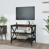 VidaXL Tv-meubel 60x40x50 cm - Bewerkt Hout - Gerookt Eikenkleurig