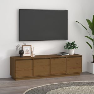 VidaXL-Tv-meubel-156x37x45-cm-massief-grenenhout-honingbruin