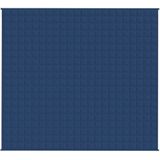 vidaXL-Verzwaringsdeken-200x225-cm-9-kg-stof-blauw