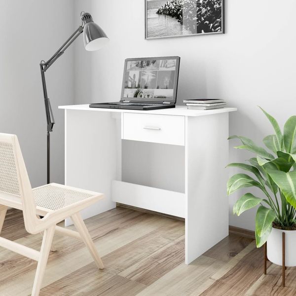 Bureau lex - beton-wit - meubels outlet | | beslist.nl