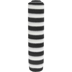 vidaXL Privacynet 150 g/m² 1x10 m HDPE antracietkleurig en wit
