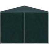 VidaXL Partytent 3x9 m Groen - Ruime en Stijlvolle Buitenfeesttent