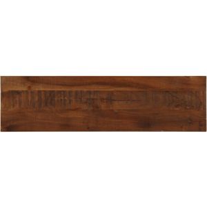 vidaXL Tafelblad rechthoekig 120x30x2,5 cm massief gerecycled hout