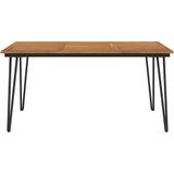 VidaXL Tuintafel Haarspeldpoten 160x80x75 cm Massief Acaciahout