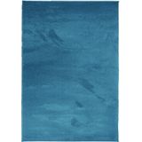 vidaXL Vloerkleed OVIEDO laagpolig 200x280 cm turquoise