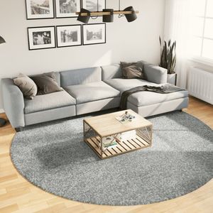 vidaXL-Vloerkleed-shaggy-hoogpolig-modern-Ø-280-cm-groen