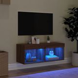 VidaXL-Tv-meubel-met-LED-verlichting-80x30x30-cm-bruineikenkleurig