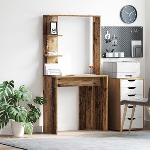 vidaXL Kaptafel Oude Hout 78,5x37x154,5 cm Bewerkt Hout