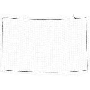 vidaXL Aanhangwagennet elastisch touw 6x3,5 m polypropeen wit