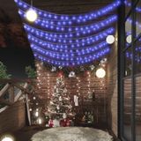 vidaXL Lichtsnoer met 400 LED's 8 functies blauw 40 m