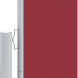 vidaXL Windscherm uittrekbaar 180x1000 cm rood