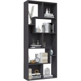 VidaXL-Boekenkast-67x24x161-cm-spaanplaat-grijs