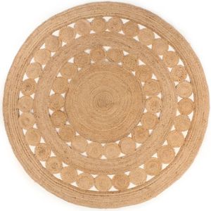 VidaXL-Tapijt-met-ontwerp-rond-240-cm-gevlochten-jute