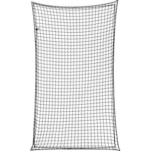 vidaXL Aanhangwagennet elastisch touw 2,1x1,25 m polypropeen zwart