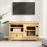 vidaXL Tv-meubel Corona 100x45x58 cm massief grenenhout
