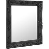 vidaXL-Wandspiegel-barok-stijl-50x60-cm-zwart