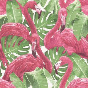Kinderachtig vasthouden zwaar Flamingo behang kopen? | Groot aanbod online | beslist.nl
