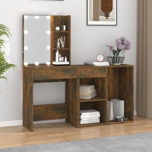 VidaXL-Kaptafel-met-kastje-bewerkt-hout-gerookt-eikenkleurig