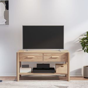 VidaXL TV-meubel 82x38x45 cm - Bewerkt Hout