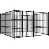 vidaXL Hondenkennel voor buiten 300x300x185 cm