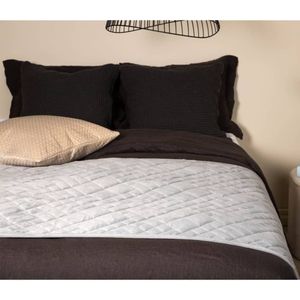 Venture-Home-Bedsprei-Jilly-80x260-cm-polyester-lichtgrijs