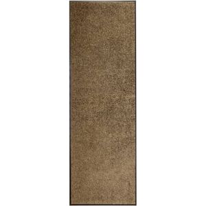 vidaXL-Deurmat-wasbaar-60x180-cm-bruin