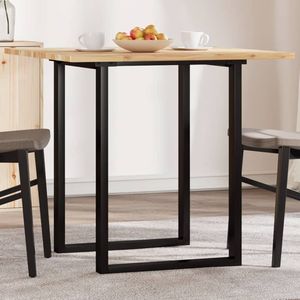 vidaXL Tafelblad Vierkant - 80x80 cm - Massief Acaciahout - Onderhoudsvriendelijk
