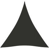 vidaXL Zonnescherm driehoekig 4x5x5 m oxford stof antracietkleurig