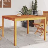 vidaXL Tuintafel 110x110x75 cm massief acaciahout