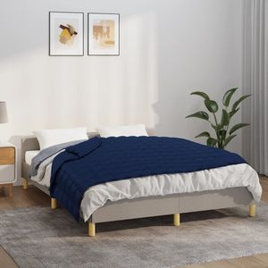 vidaXL-Verzwaringsdeken-140x200-cm-10-kg-stof-blauw