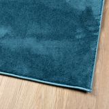 vidaXL Vloerkleed OVIEDO laagpolig 80x150 cm turquoise