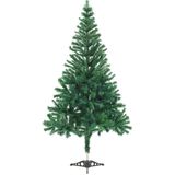 vidaXL Kunstkerstboom met verlichting en kerstballen 230 takken 120 cm