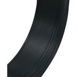 vidaXL Hekbinddraad 250 m 1,6/2,5 mm staal zwartachtig groen