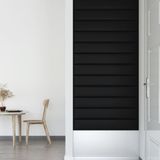 vidaXL-Wandpanelen-12-st-1,62-m²-90x15-cm-kunstleer-zwart