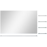 vidaXL-Wandspiegel-met-5-schappen-100x60-cm-zilverkleurig