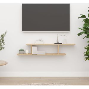vidaXL-Tv-wandschap-125x18x23-cm-spaanplaat-sonoma-eikenkleurig