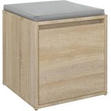 vidaXL-Opbergbox-met-lade-40,5x40x40-cm-bewerkt-hout-sonoma-eikenkleur