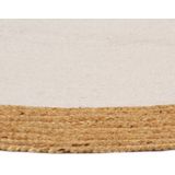 VidaXL-Vloerkleed-rond-gevlochten-150-cm-jute-en-katoen-wit-en-naturel