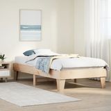 vidaXL Bedframe zonder matras massief grenenhout 90x190 cm